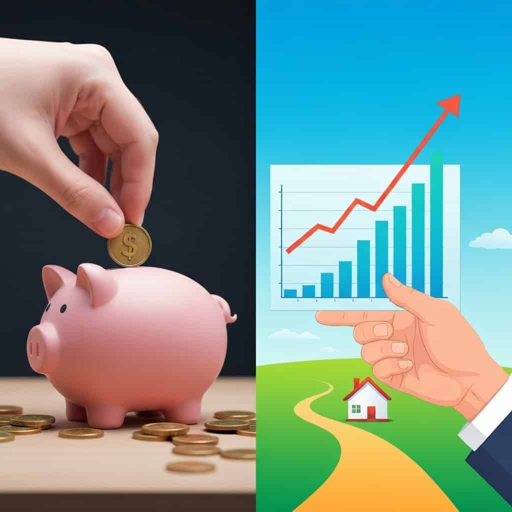 Różnica między oszczędzaniem a inwestowaniem: Klucz do finansowej przyszłości