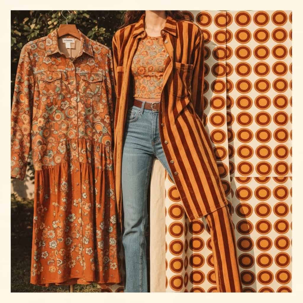 Stylizacje inspirowane latami 70: Powrót do epoki wolności i ekspresji