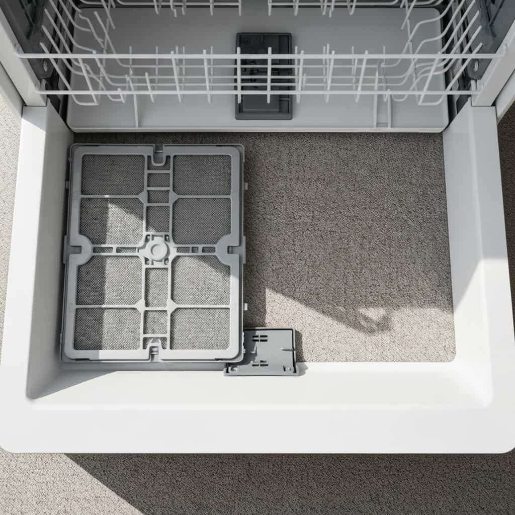 Czyszczenie filtra w zmywarce krok po kroku