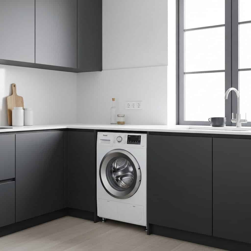 Pralko-suszarka do zabudowy: Idealne rozwiązanie dla nowoczesnych wnętrz