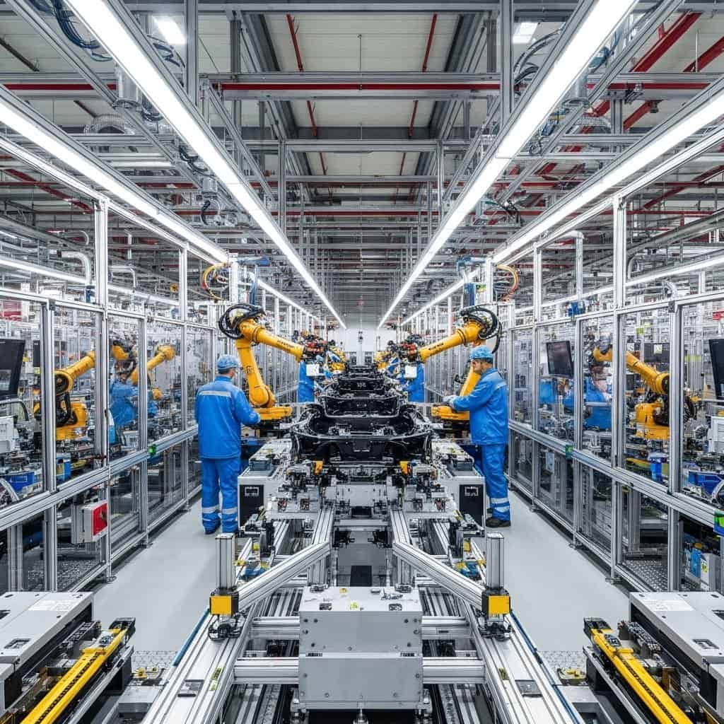 Automatyzacja procesów w technologii nowoczesnych samochodów