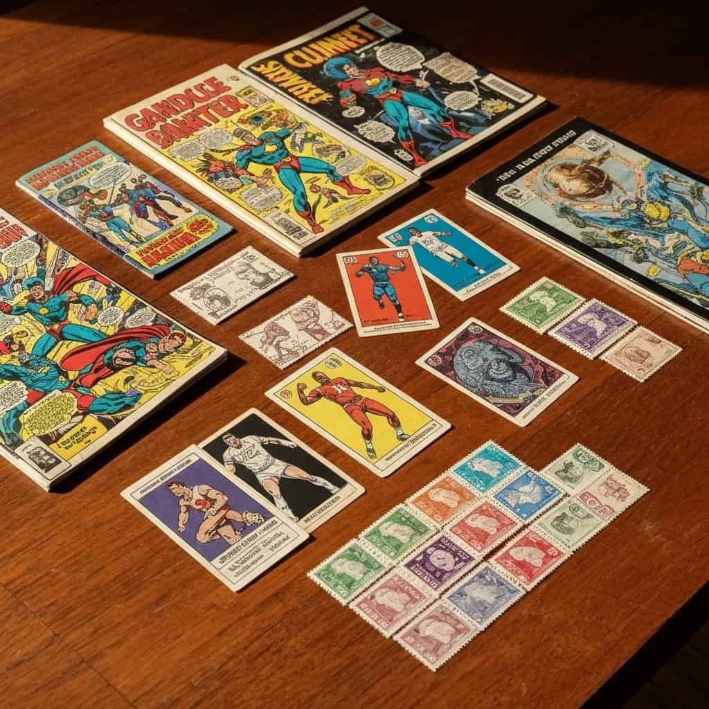 Kolekcjonerskie skarby: Inwestowanie w komiksy, karty i znaczki
